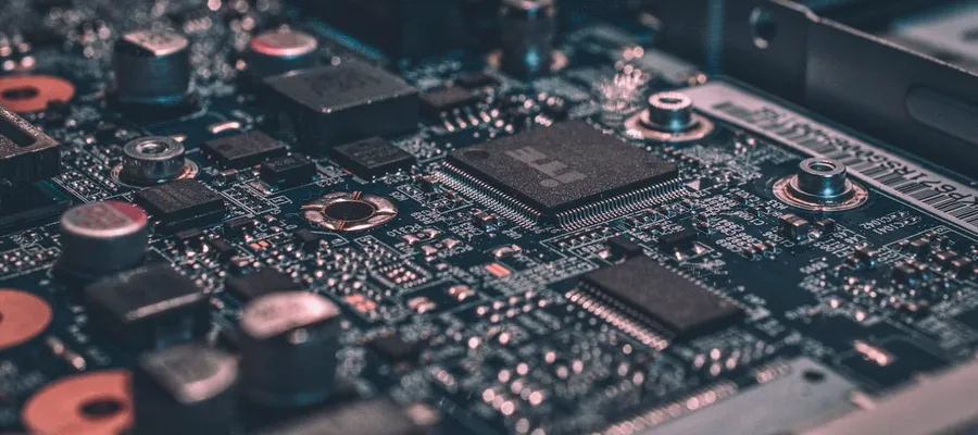 Circuit board representing connected device security